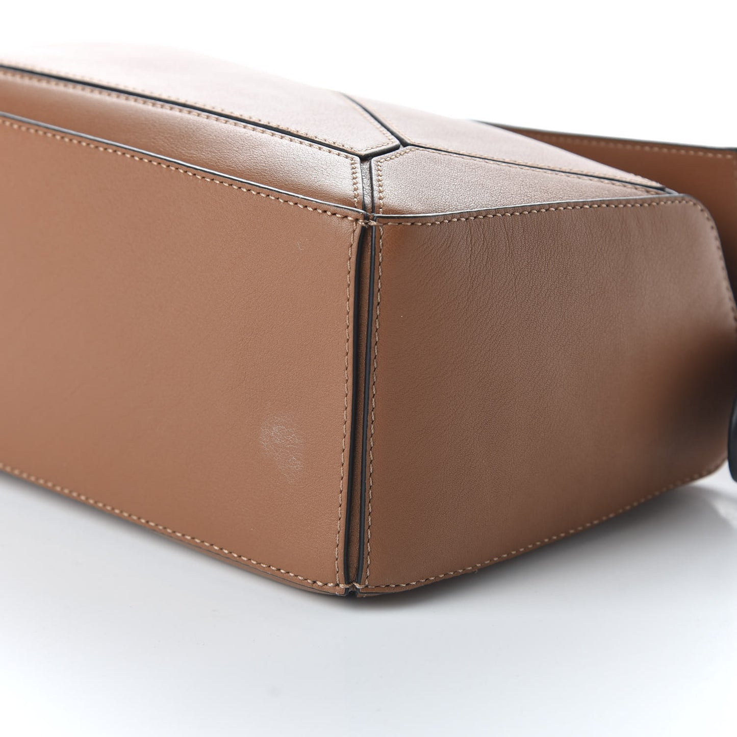 Calfskin Small Puzzle Bag Tan