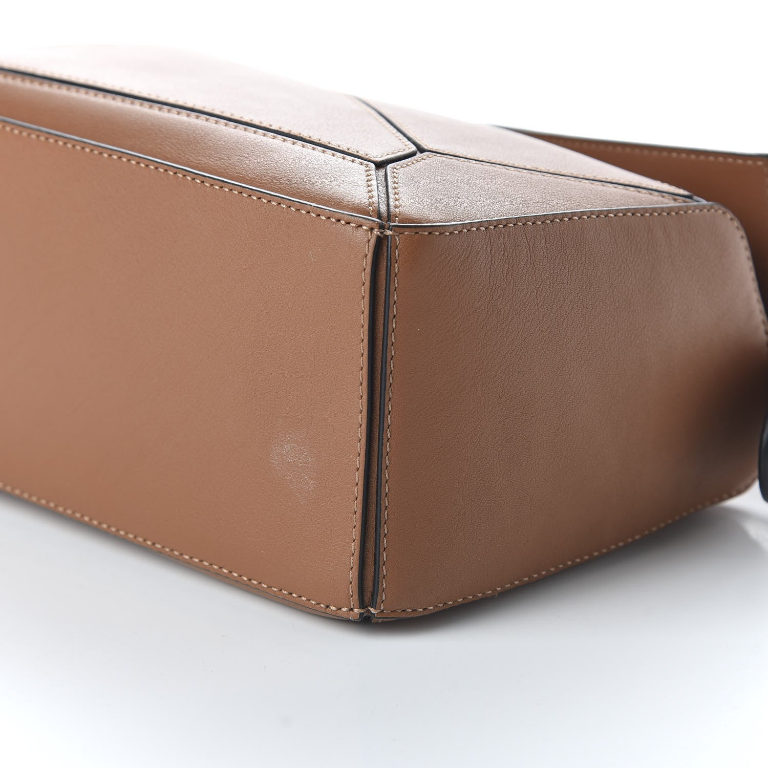 Loewe Calfskin Small Puzzle Bag Tan 7 of 10