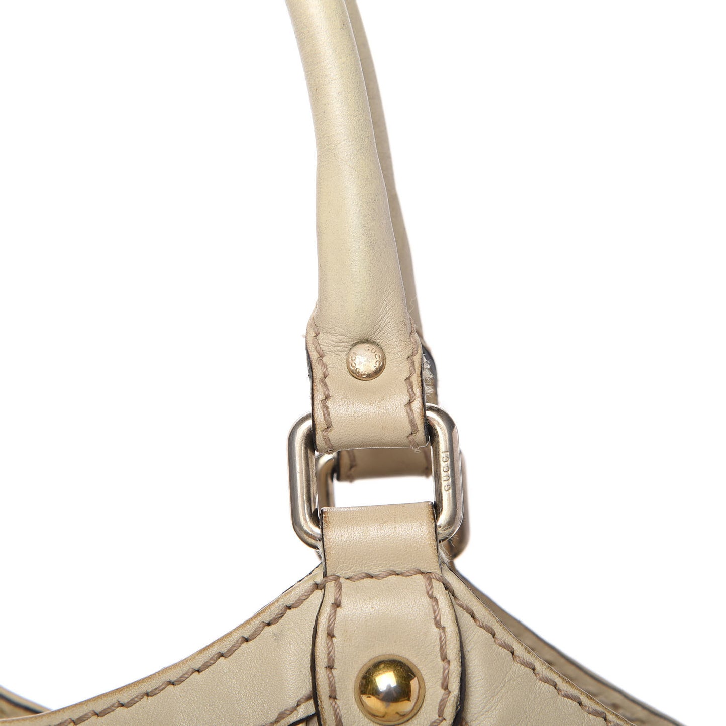 Guccissima Medium Sukey Tote Mystic White