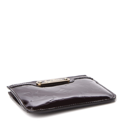 Louis Vuitton Vernis Key Pouch Amarante 3 of 8