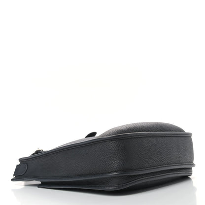 Hermes Taurillon Clemence Evelyne III PM Black 4 of 9