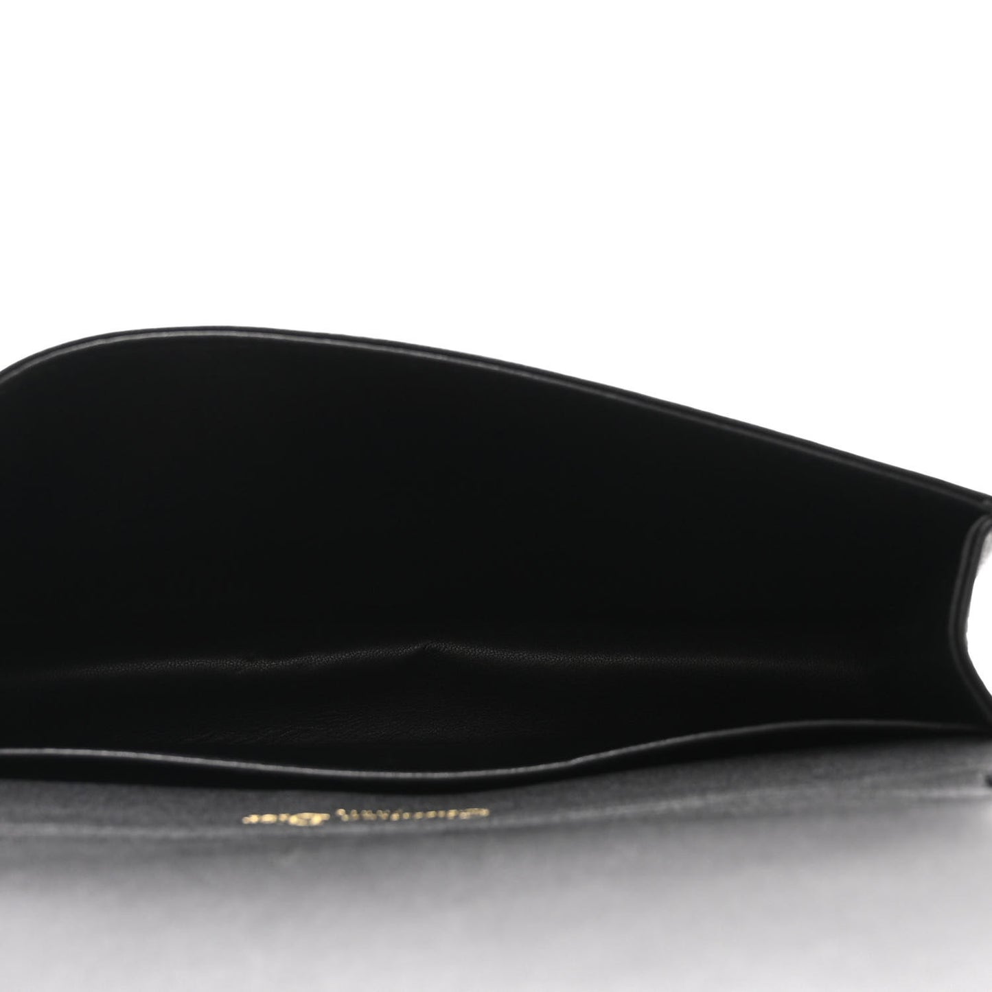 Lambskin Cannage Lady Dior Pouch Black