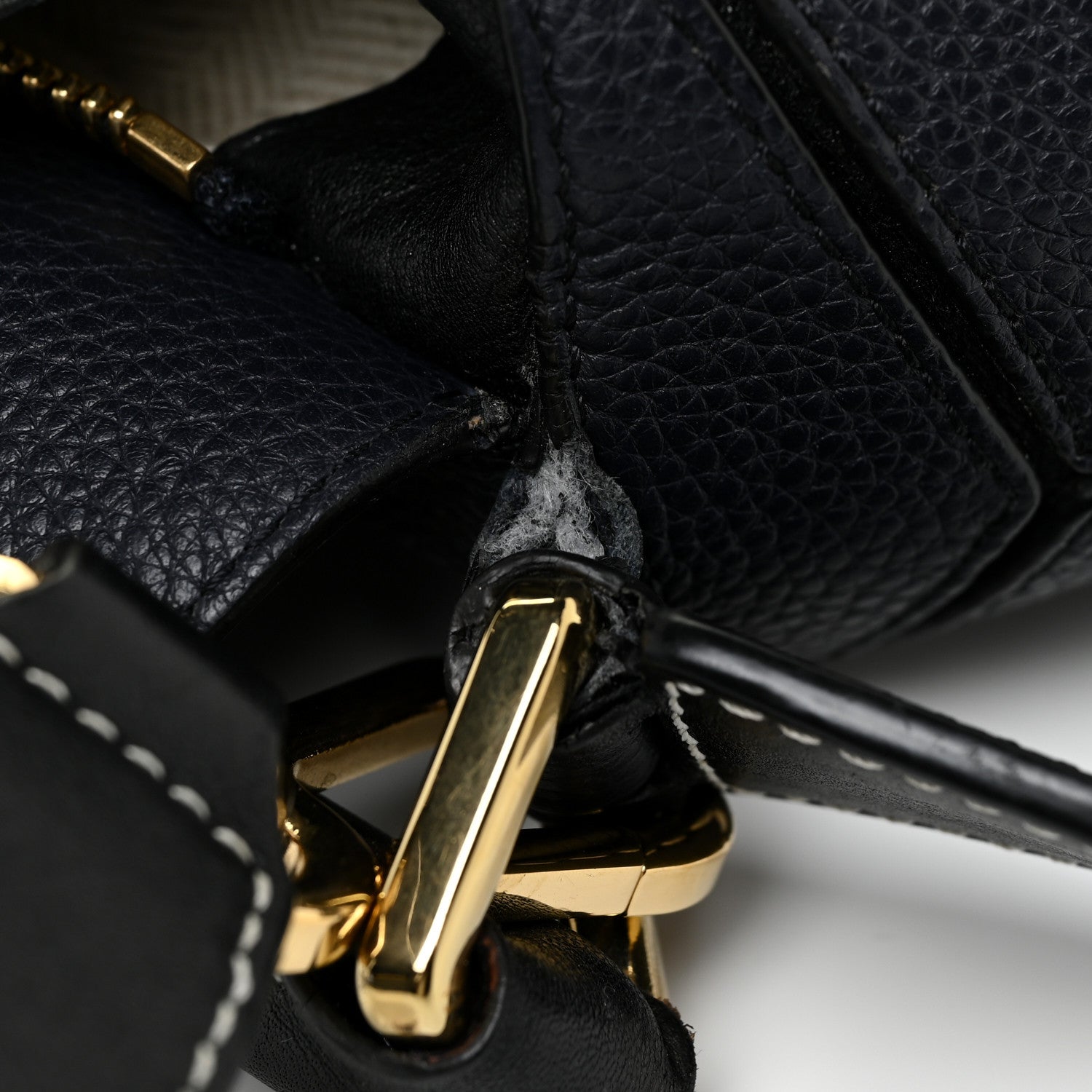 Loewe Calfskin Medium Puzzle Bag Marine 14 of 17