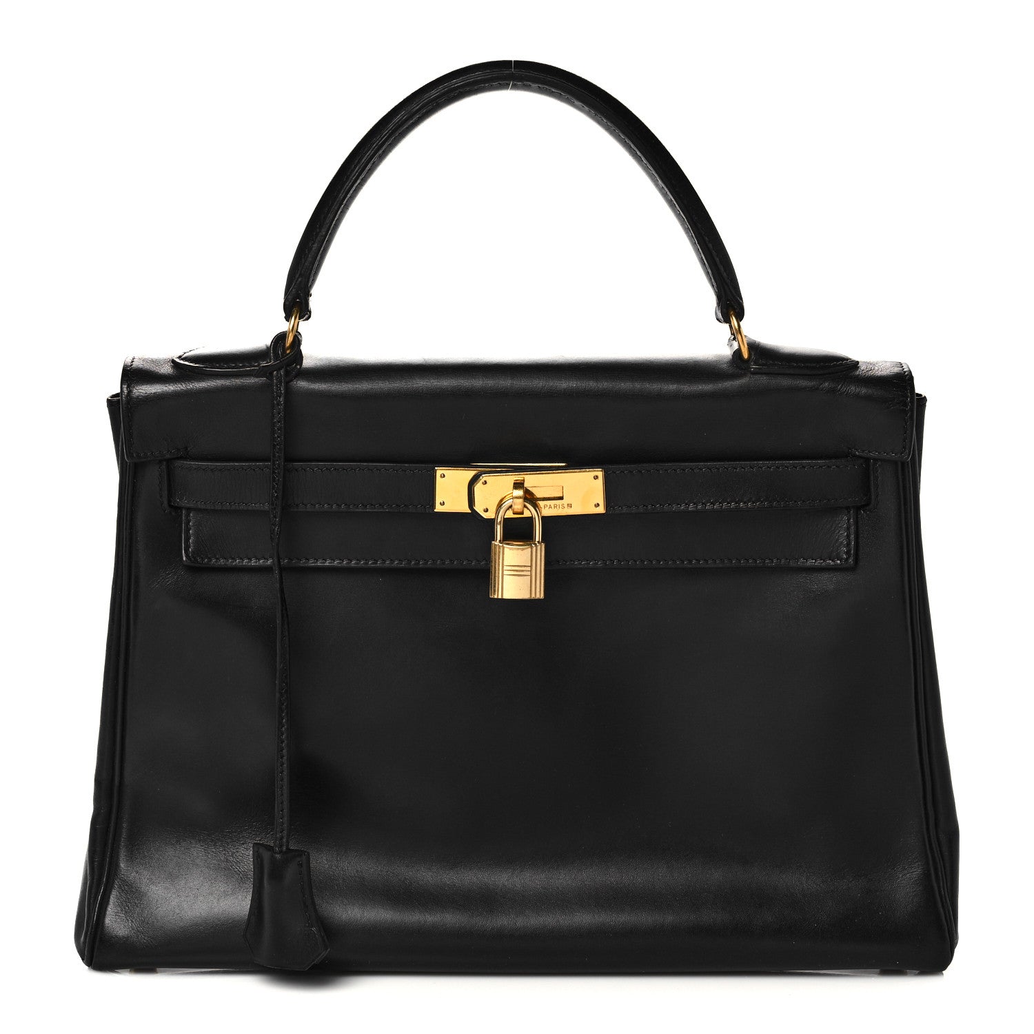 Hermes Box Kelly Retourne 32 Black 1 of 49