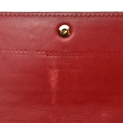 Louis Vuitton Vernis Sarah Wallet Pomme D'Amour 6 of 9