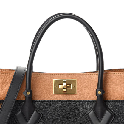 Louis Vuitton Calfskin Monogram On My Side Black 10 of 10