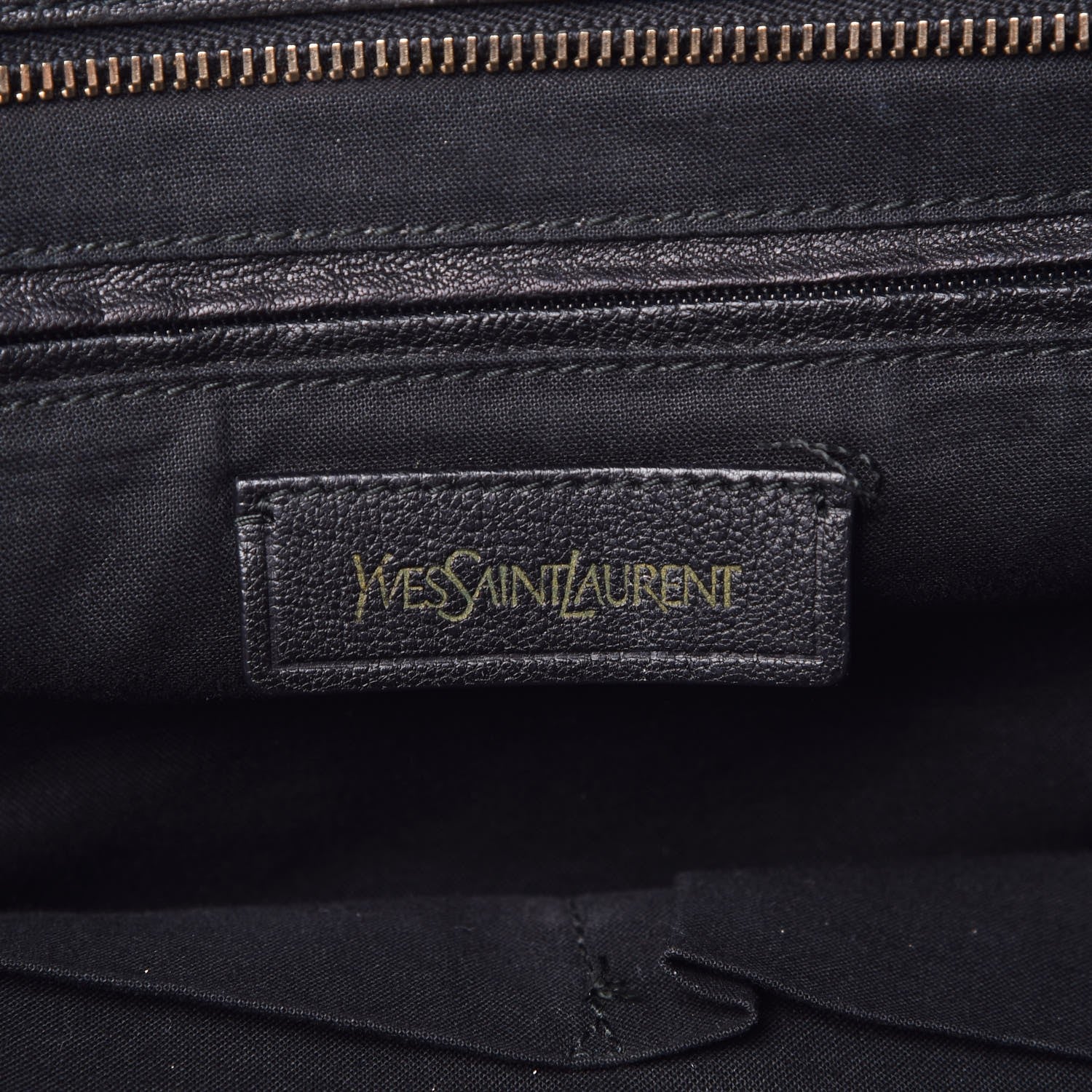 Saint Laurent Sheepskin Large Cabas ChYc Black 6 of 24