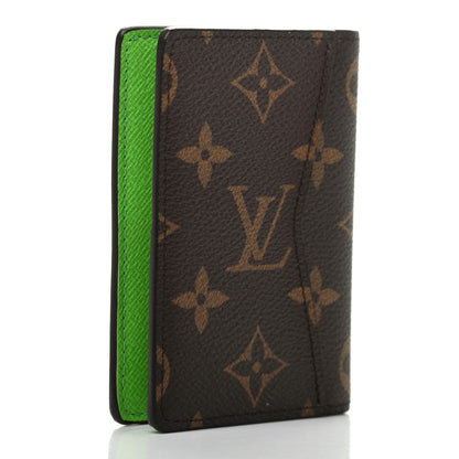 Louis Vuitton Monogram Embroidered Cartoon LV Friends Pocket Organizer 3 of 7