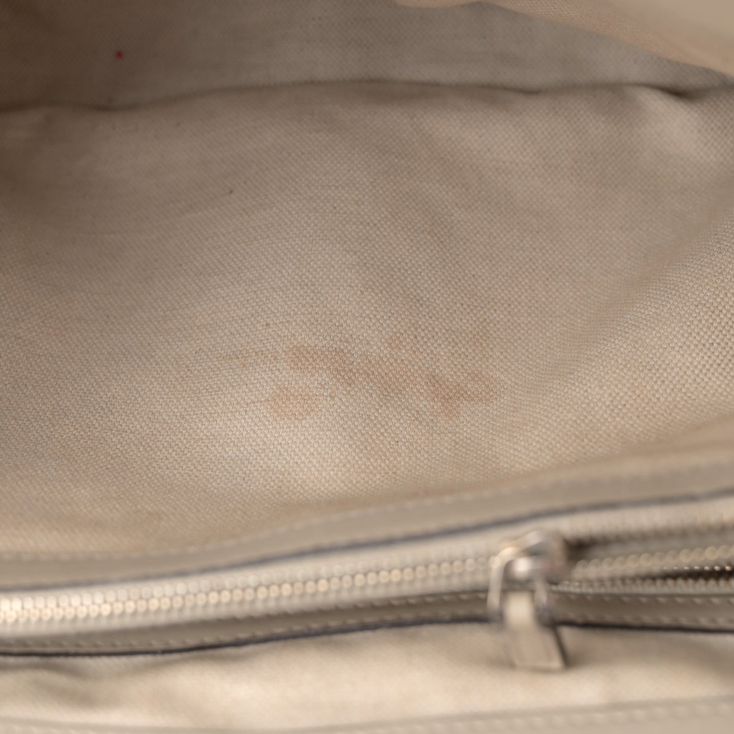 Monogram Web Medium Mayfair Tote Off White