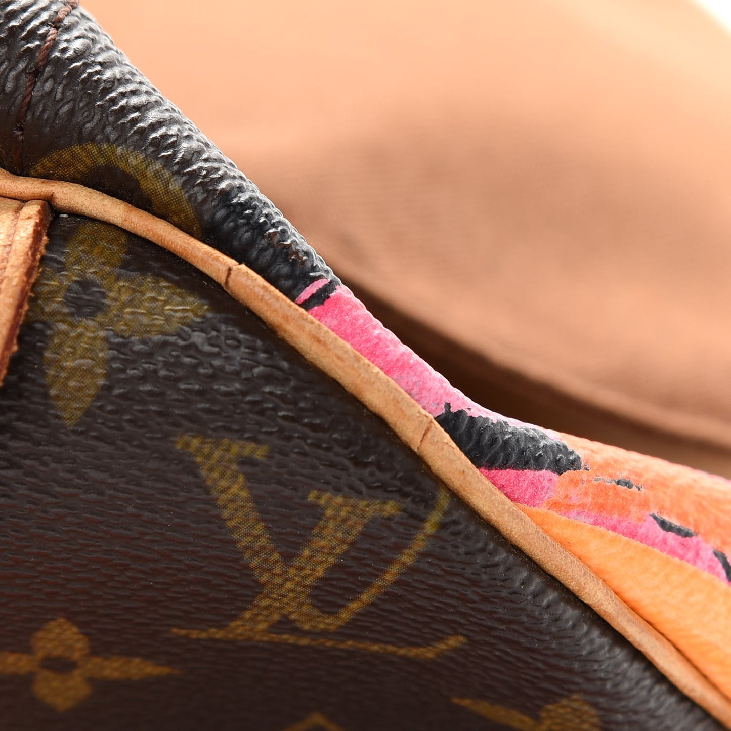 Monogram Roses Speedy 30