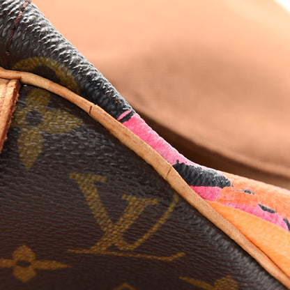 Louis Vuitton Monogram Roses Speedy 30 10 of 12