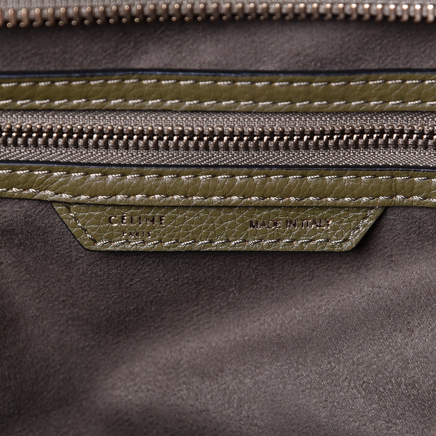 Celine Drummed Calfskin Mini Jungle 7 of 18