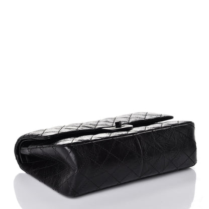 Chanel Aged Calfskin Quilted 2.55 Reissue 226 Flap So Black 4 of 10