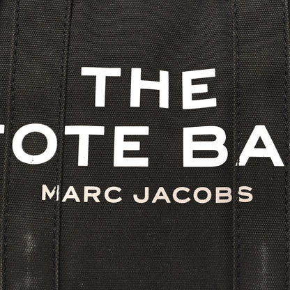 Marc Jacobs Cotton Canvas Mini The Traveler Tote Bag Brown 7 of 11