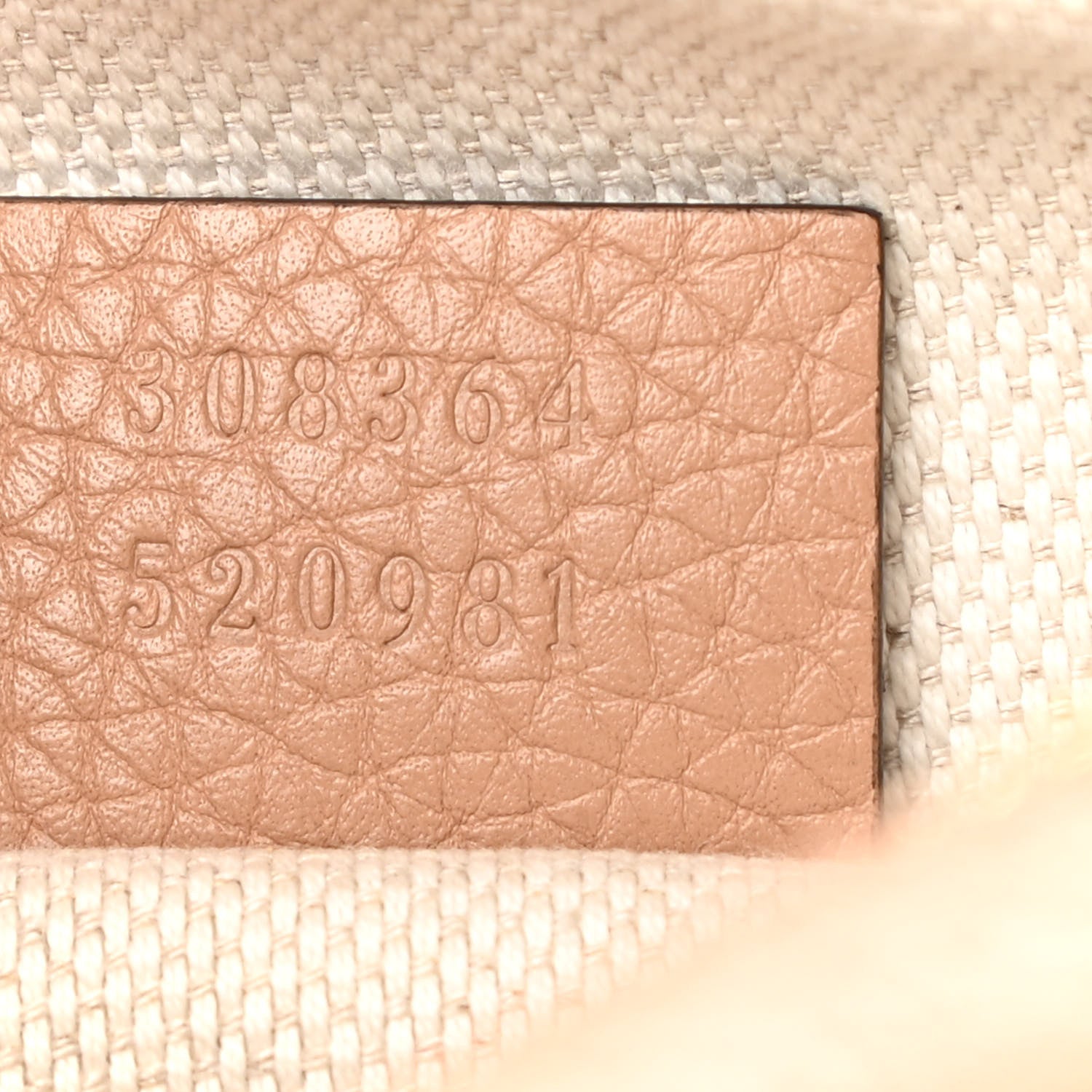 Gucci Pebbled Calfskin Small Soho Disco Bag Camelia 7 of 11