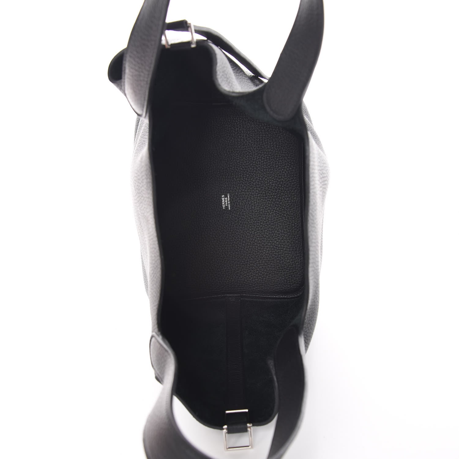 Hermes Taurillon Clemence Picotin Lock 22 MM Black 9 of 12
