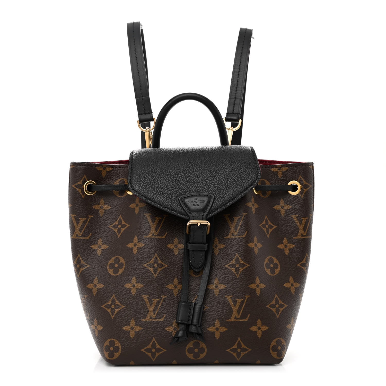 Louis Vuitton Monogram BB Montsouris NM Backpack Black 1 of 11