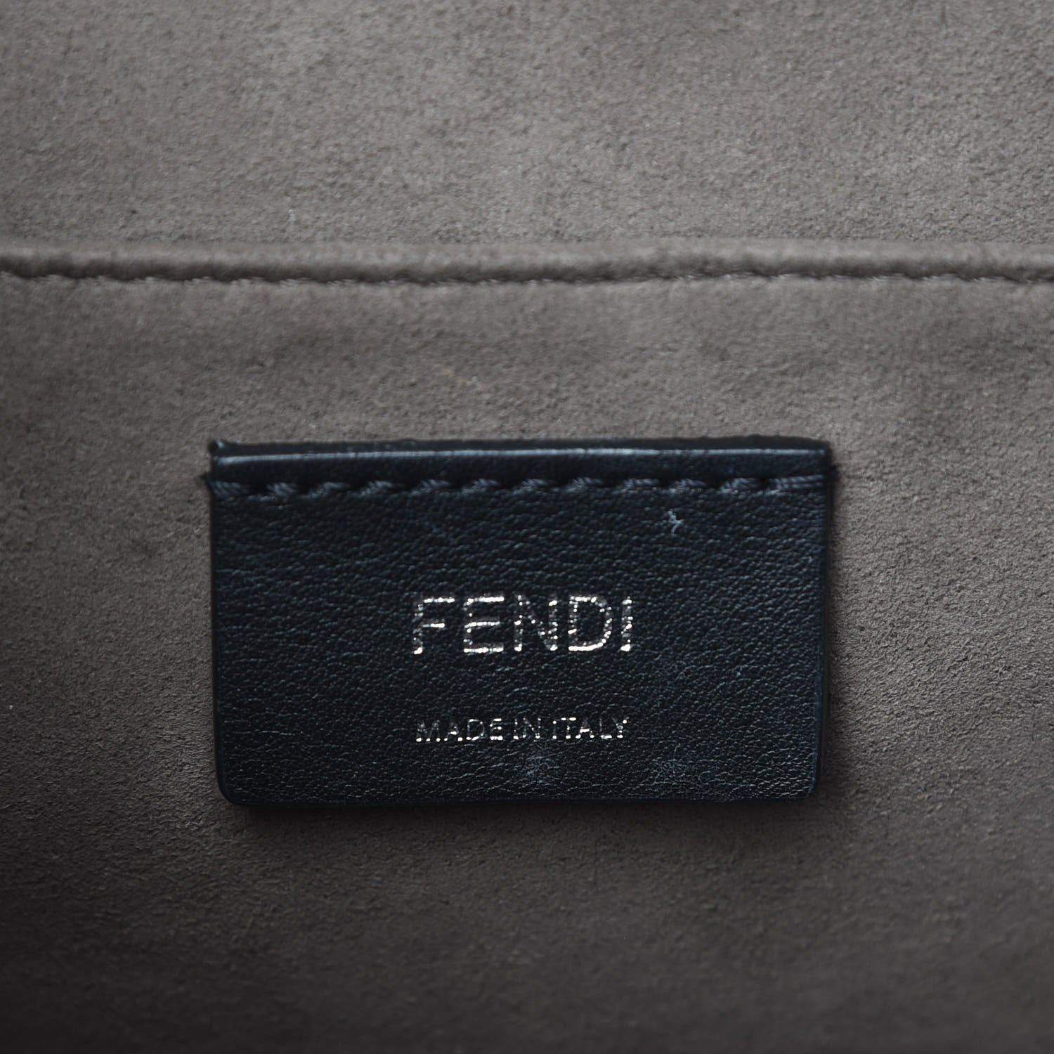Fendi Vitello Century Velvet F is Fendi FF Kan I Shoulder Bag Tobacco Amido 7 of 16