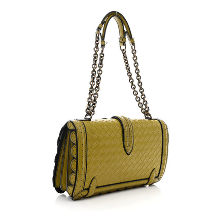 Bottega Veneta French Calfskin Intrecciato Wingtip City Knot Bag 3 of 15