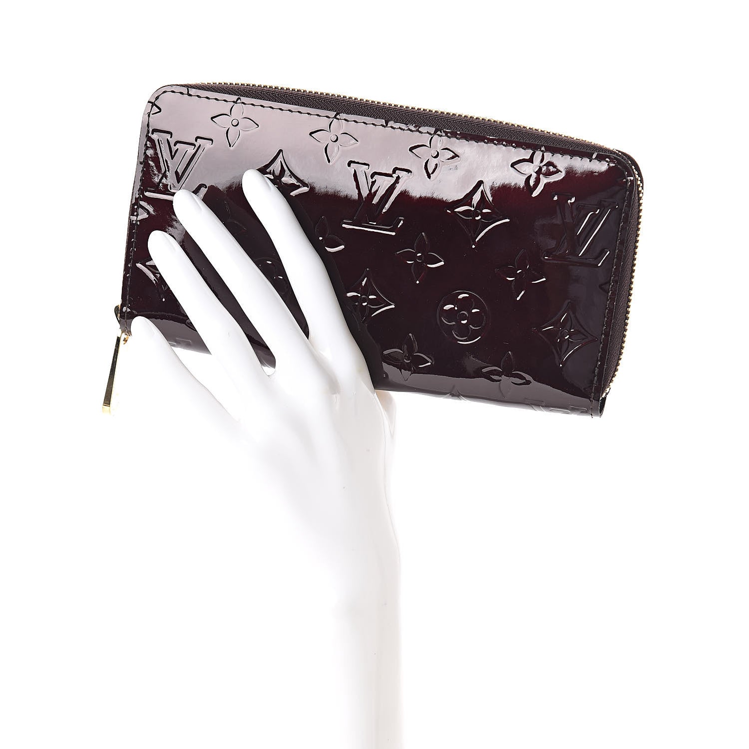 Louis Vuitton Vernis Zippy Wallet Amarante 2 of 6