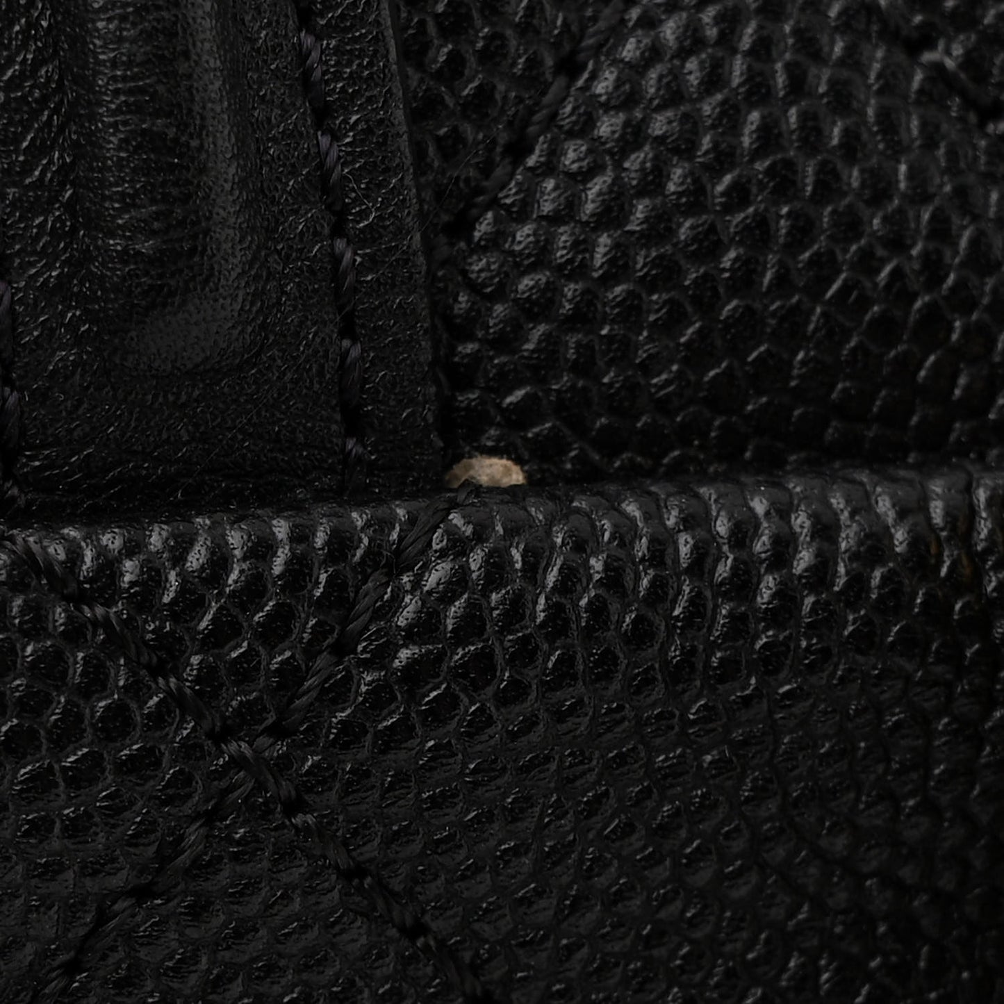 Caviar Quilted Filigree Backpack Black