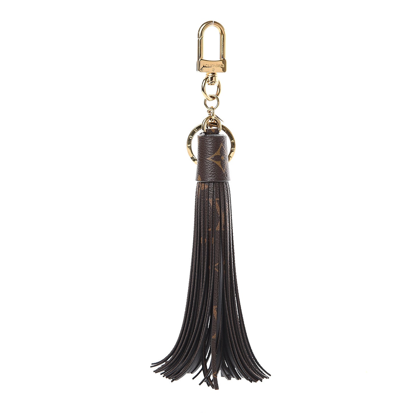 Monogram Tassel Bag Charm