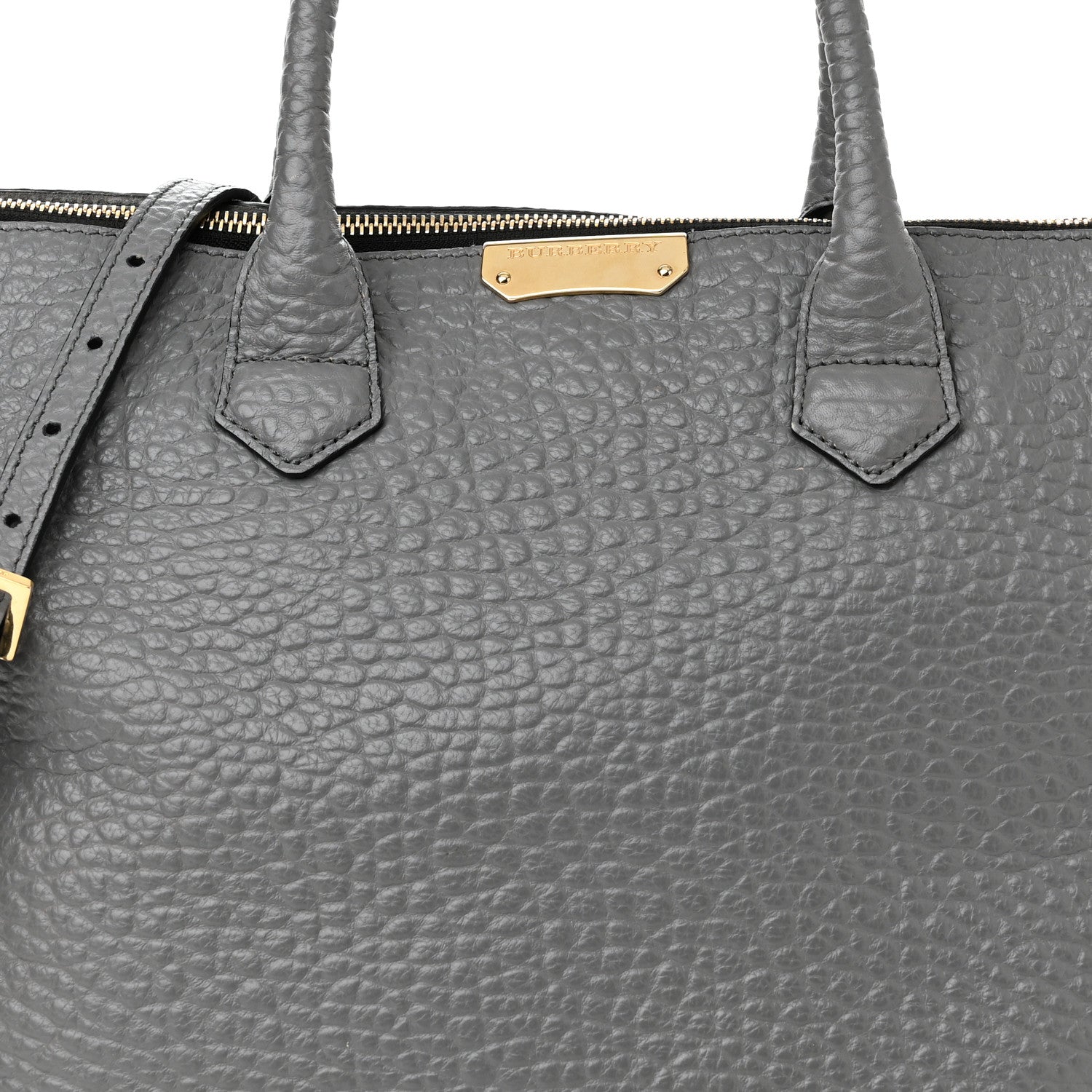 Burberry Heritage Grain Medium Dewsbury Tote Grey 8 of 11