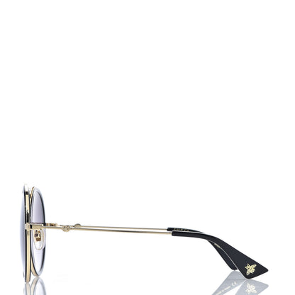Gucci Round Frame Sunglasses GG0061S Black 3 of 9