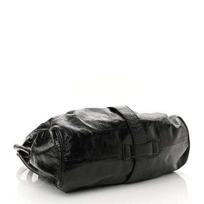 Jimmy Choo Crushed Patent Ramona Black 4 of 10