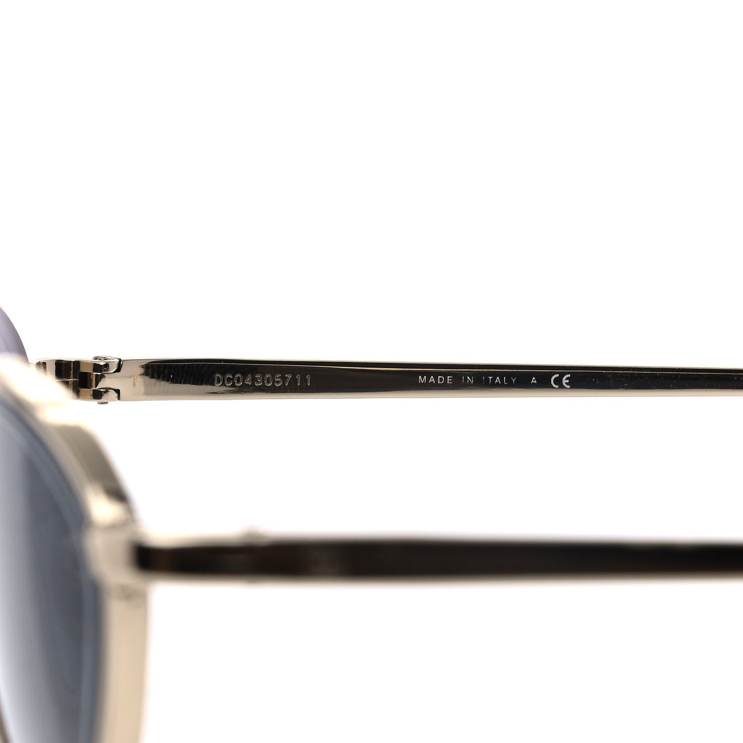 Chanel Metal Cat Eye Sunglasses 4255 Gold 6 of 8