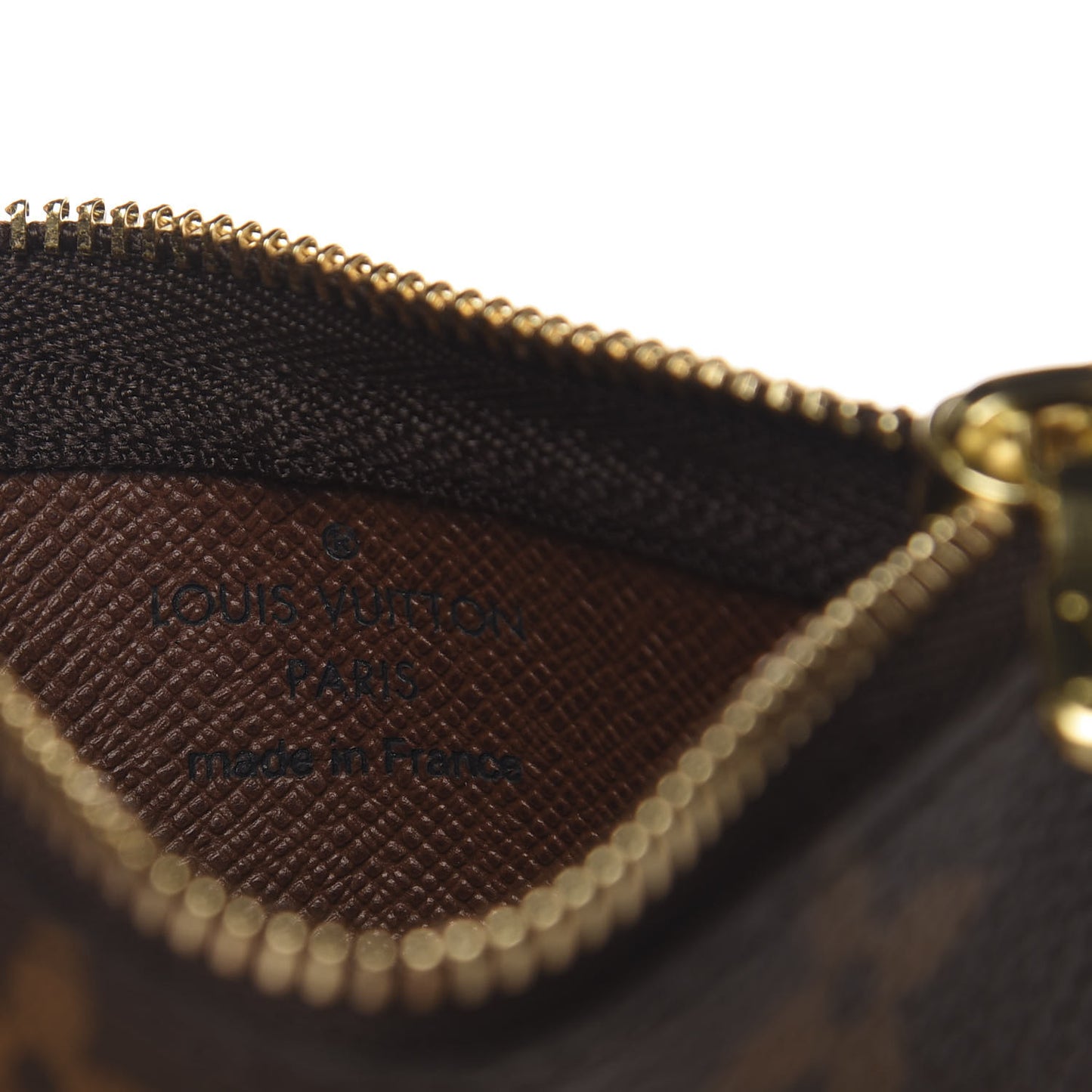 Monogram Key Pouch