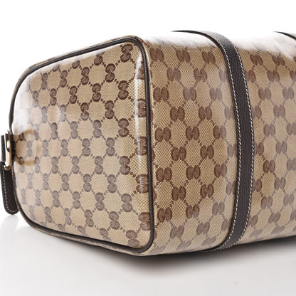 Gucci Crystal Monogram Medium Joy Boston Dark Brown 9 of 10