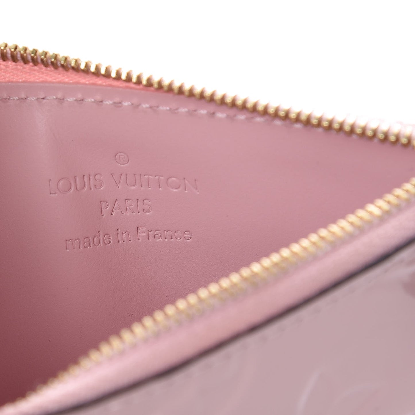 Vernis Key Pouch Rose Ballerine