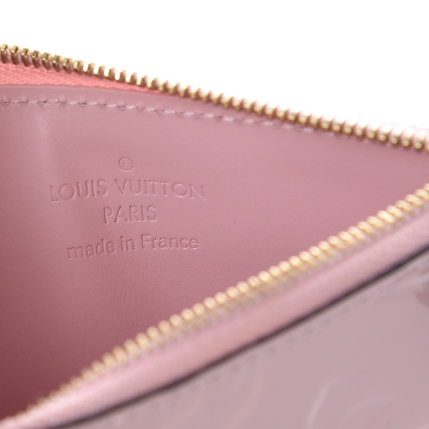 Louis Vuitton Vernis Key Pouch Rose Ballerine 6 of 8
