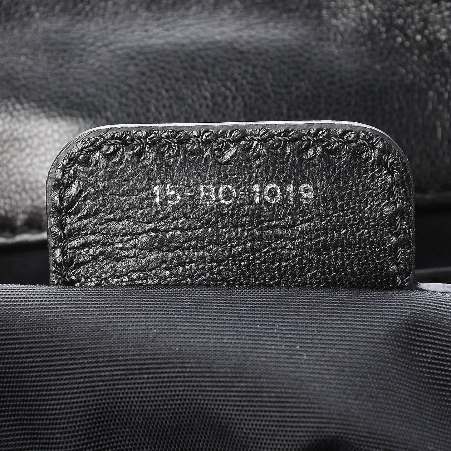 Lambskin Cannage Large New Lock Flap Black