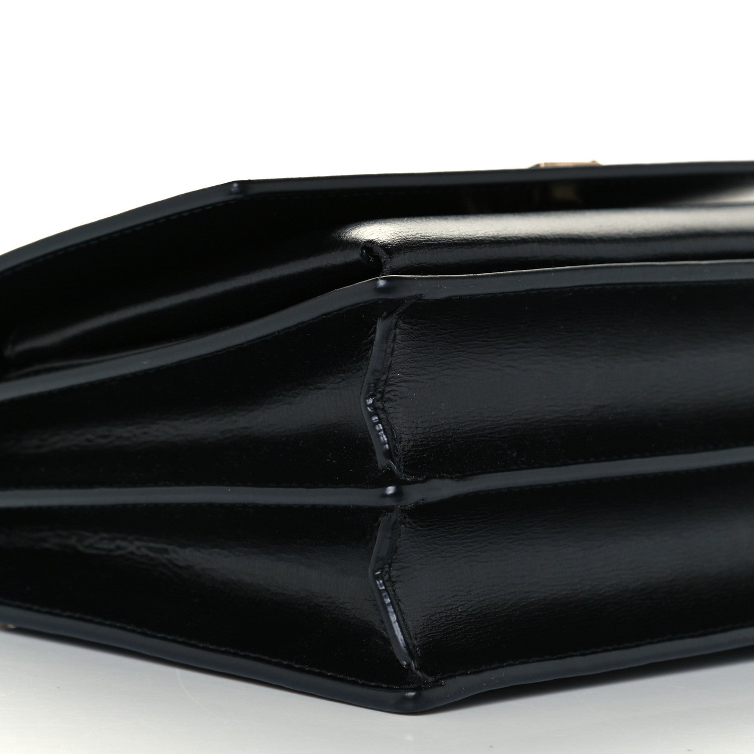 Saint Laurent Calfskin Medium Monogram Sunset Black 11 of 12