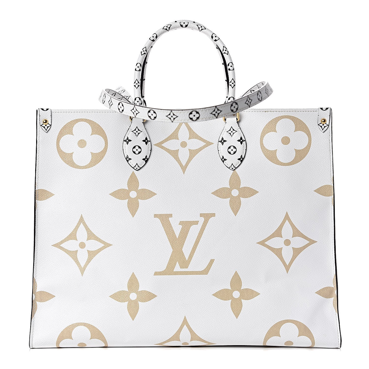 Louis Vuitton Monogram Giant Onthego GM Kaki Beige 1 of 13