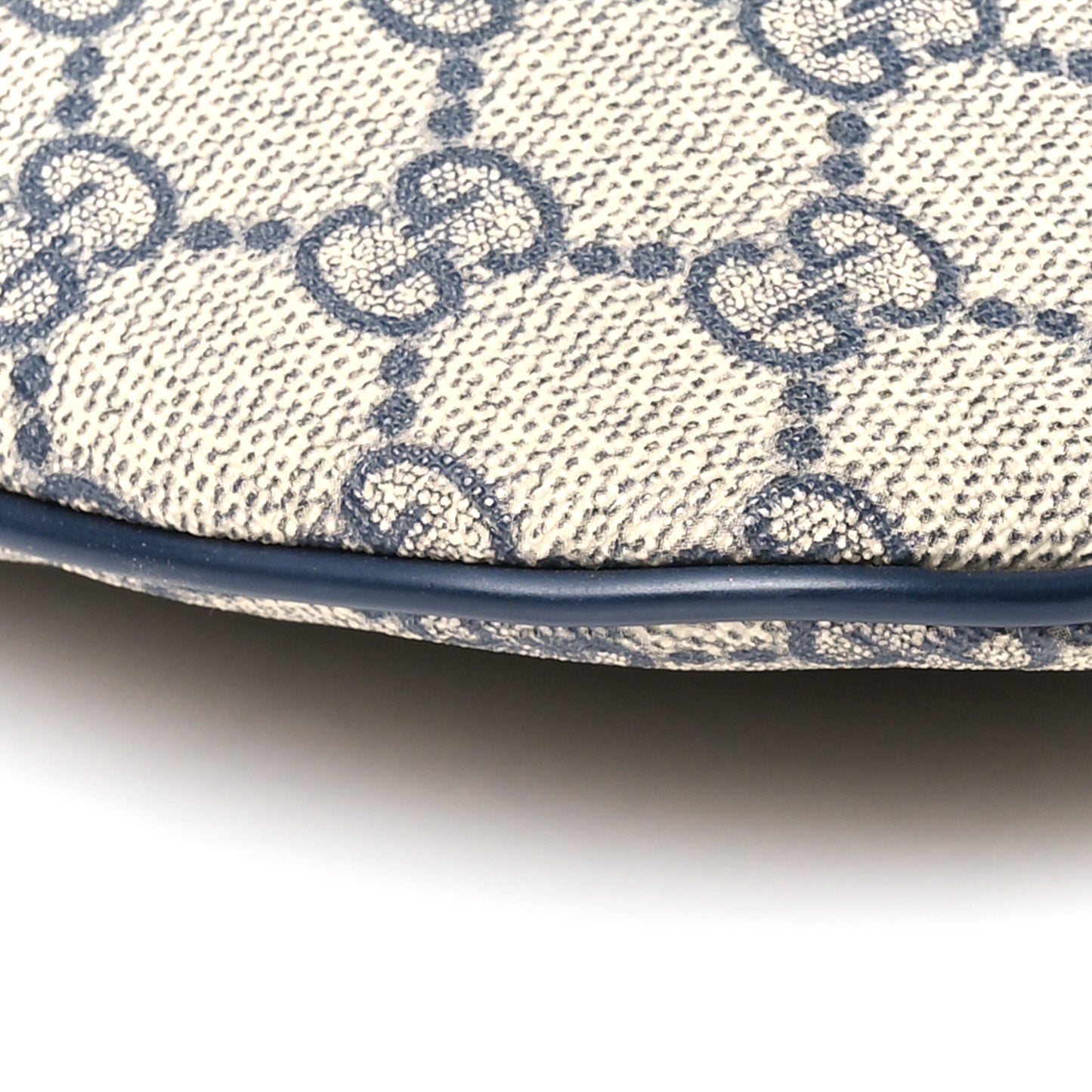 GG Supreme Monogram Belt Bag Navy