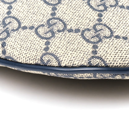 Gucci GG Supreme Monogram Belt Bag Navy 9 of 12