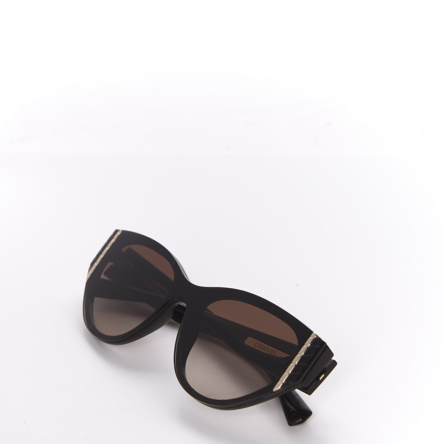 Chanel Acetate Cat Eye Sunglasses 6054 Brown 8 of 9