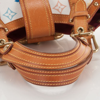 Louis Vuitton Monogram Multicolor Theda GM White 7 of 8