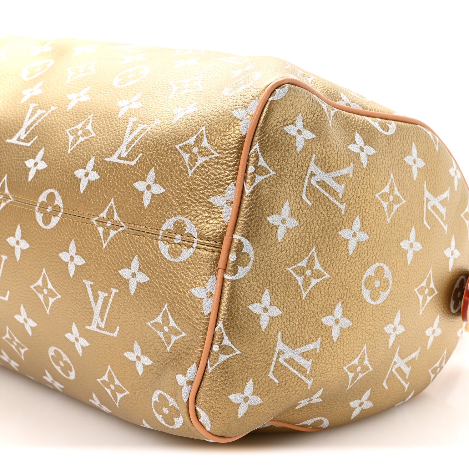Louis Vuitton Metallic Calfskin Monogram Speedy P9 Bandouliere 30