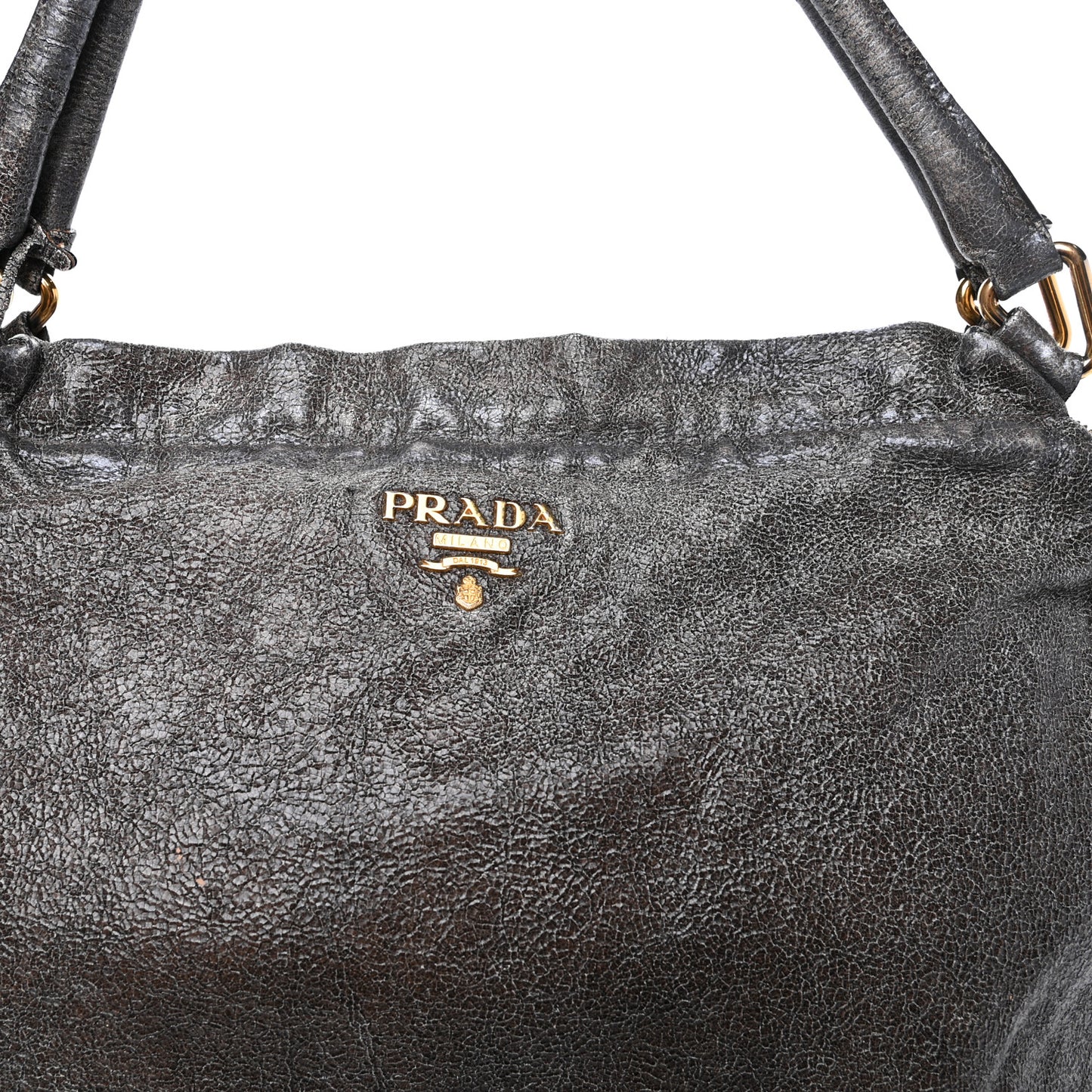 Cervo Lux Shoulder Bag Dark Grey