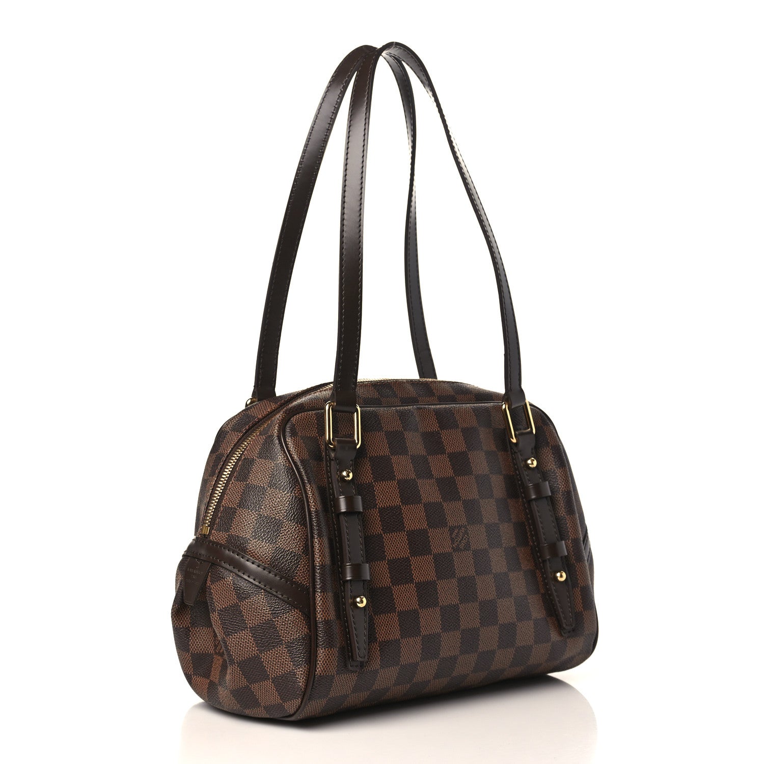 Louis Vuitton Damier Ebene Rivington PM 3 of 9