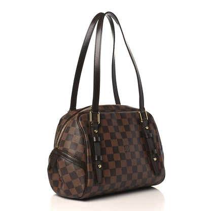 Louis Vuitton Damier Ebene Rivington PM 3 of 9