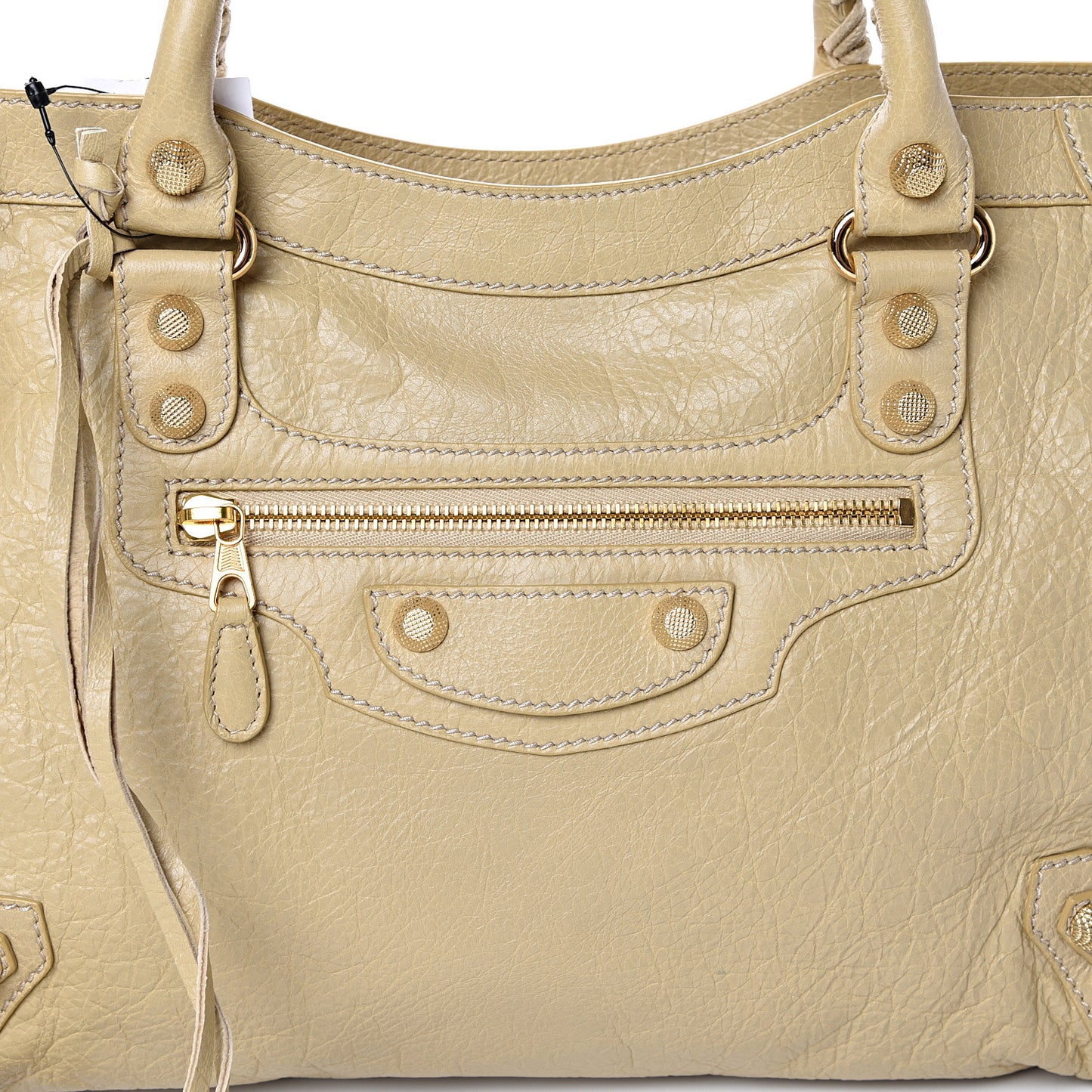 Agneau Giant 12 Gold Hardware City Beige Sable