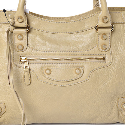 Balenciaga Agneau Giant 12 Gold Hardware City Beige Sable 7 of 10