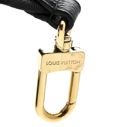Louis Vuitton Nylon Empreinte Monogram Giant Bandouliere Strap with Coin Purse Black Beige 5 of 7