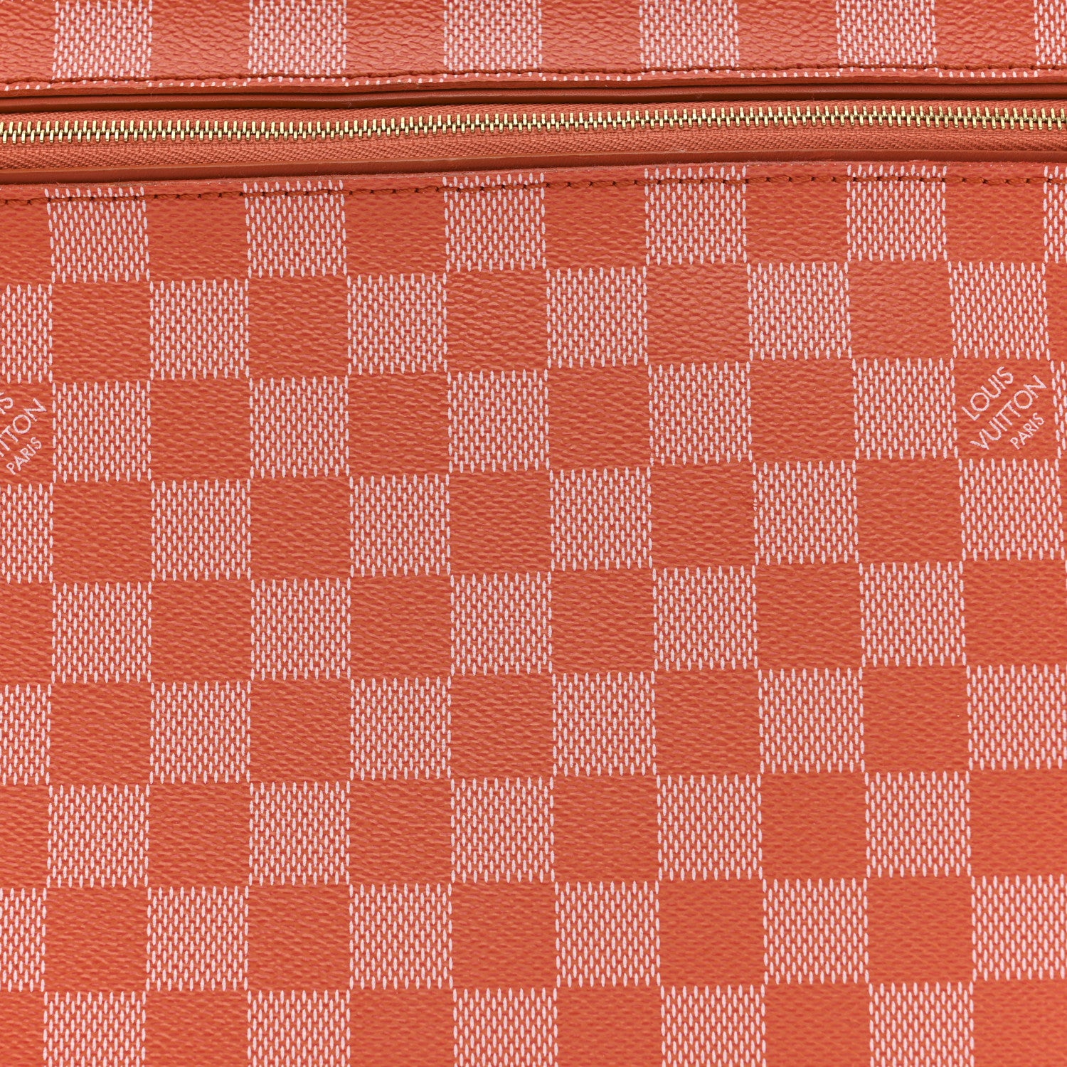 Louis Vuitton Damier Couleurs Kit Clutch Piment 8 of 13