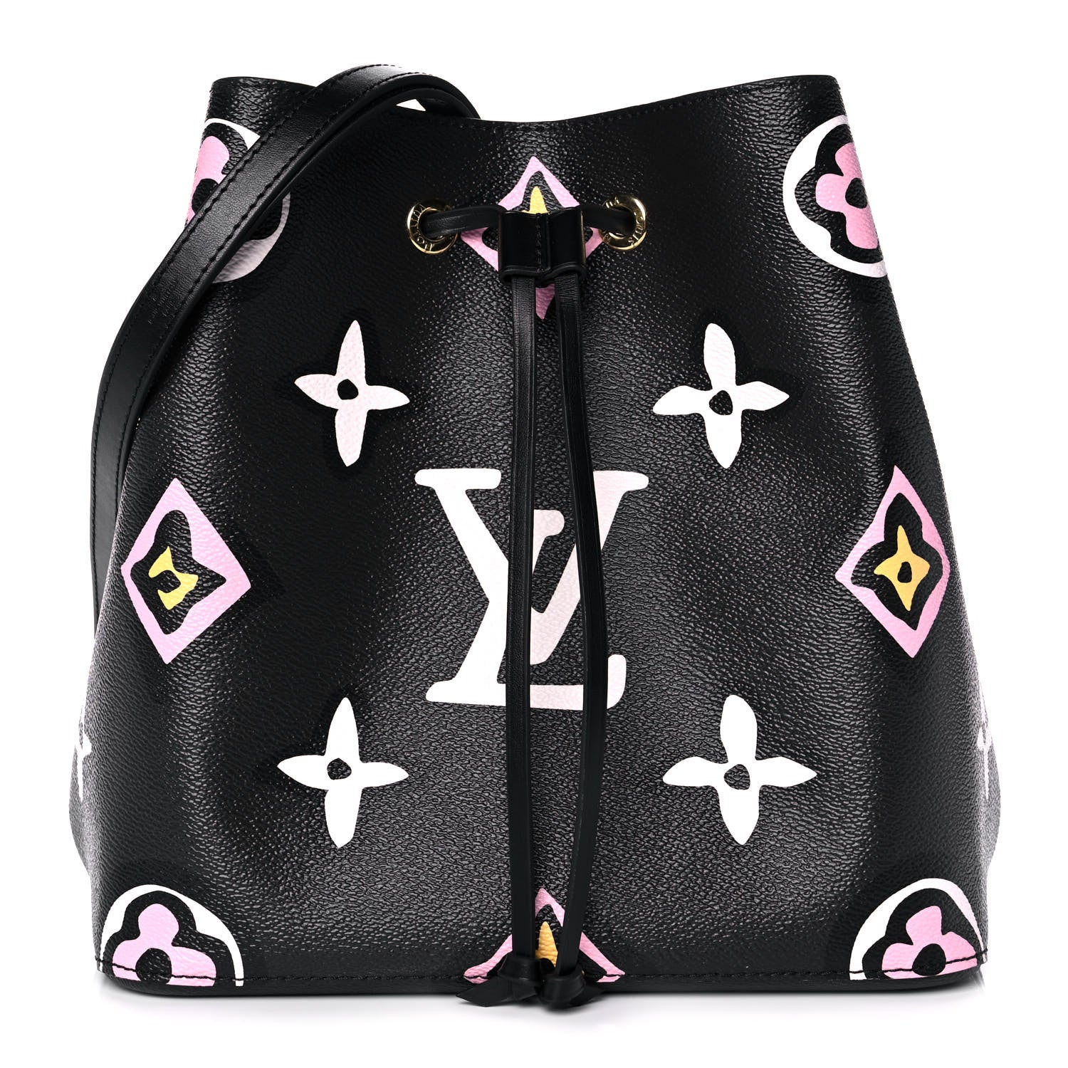 Louis Vuitton Monogram Giant Wild At Heart Neonoe MM Black 1 of 12